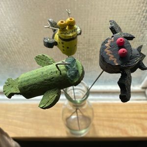 Set of 3 ~ Plant Stakes